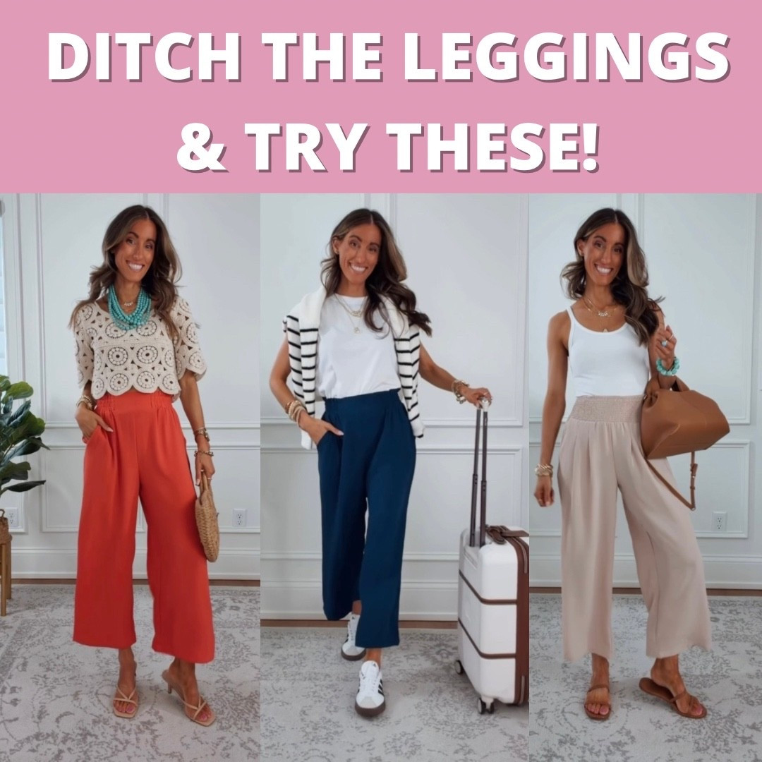 Ditch the leggings for these summer pants! Wearing my true to size xsmall to small in everything

#LTKgrwm #LTKootd #LTKdayinmylife