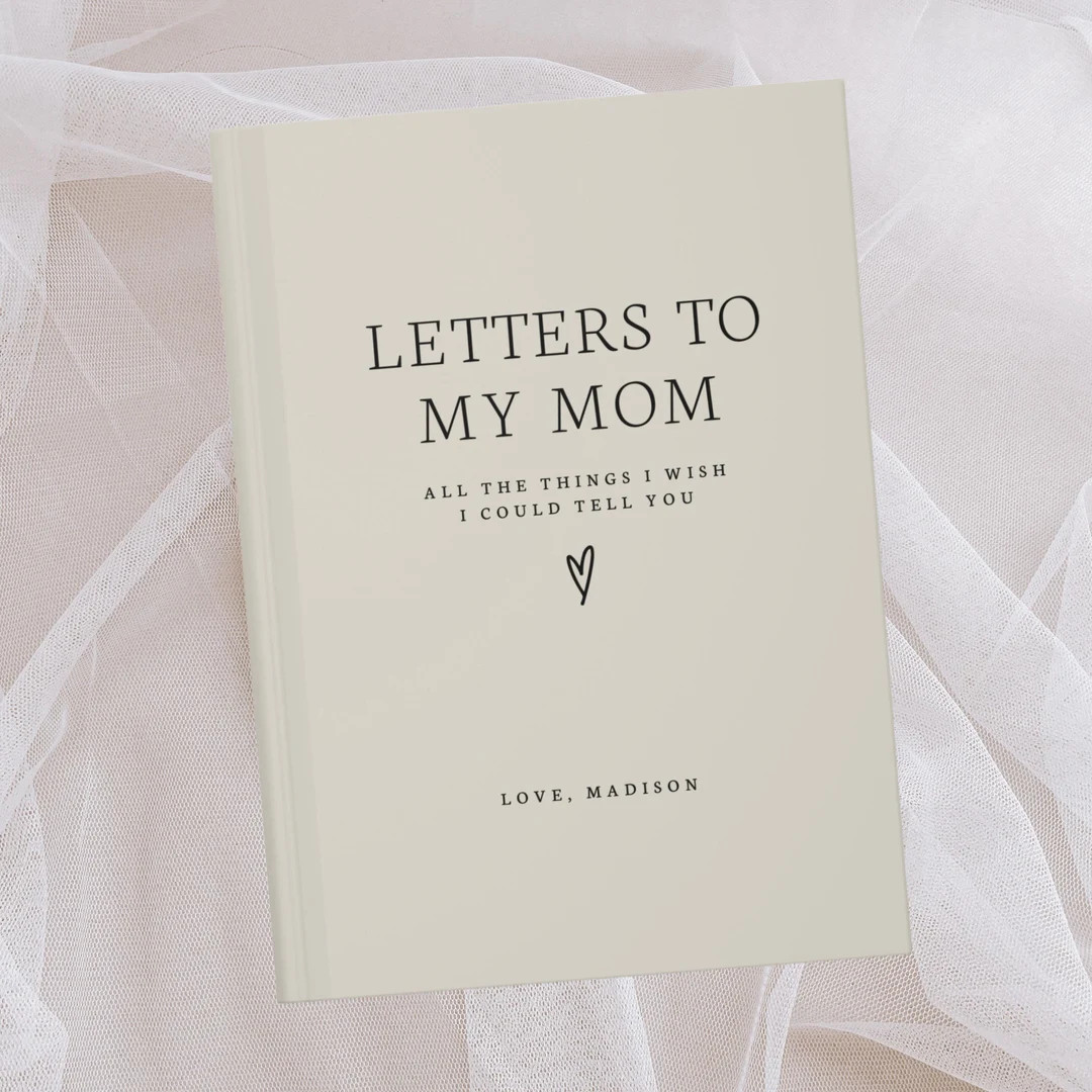 Letters to My Mom Custom Notebook- Loss of Mother Grief Journal- Mom Memorial Remembrance Gift- G... | Etsy (US)