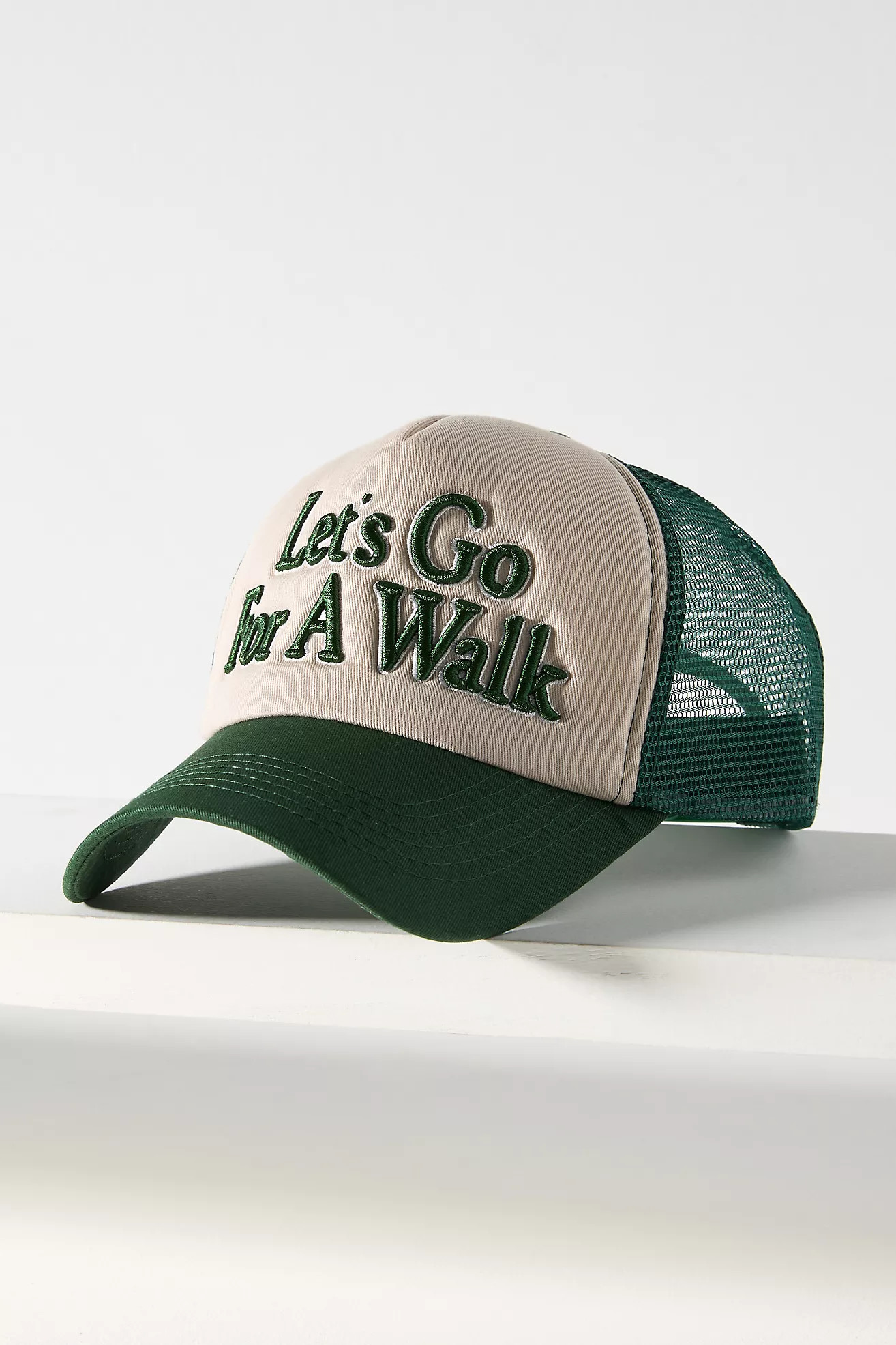 Worn/West Let's Go For a Walk Trucker Hat | Anthropologie (US)