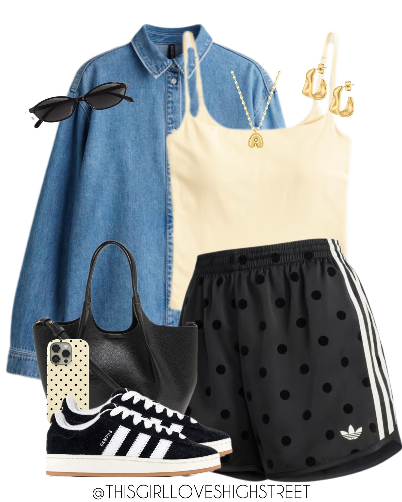 NEW ADIDAS POLKA DOT SHORTS 

#LTKuk #LTKspring