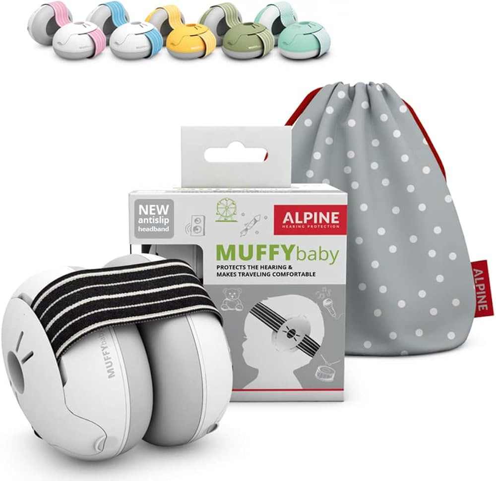 Alpine Muffy Baby Ear Protection for Babies and Toddlers up to 36 Months - CE & ANSI Certified - ... | Amazon (US)