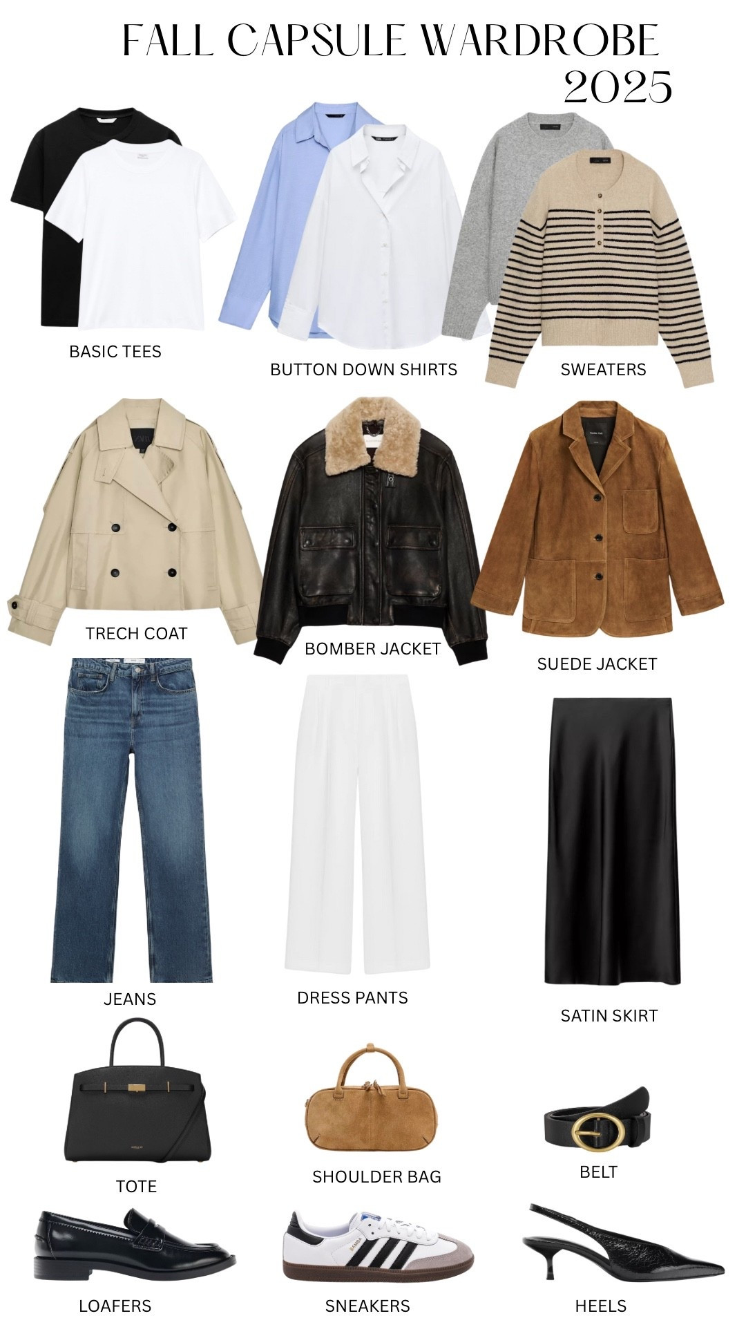 15 Item Fall capsule collection 2025. Mix and match to style over 32 outfits
#falloutfit #fallcapsule #fallcapsulewardrobe #style  

#LTKFindsUnder100 #LTKFallSale #LTKFindsUnder50