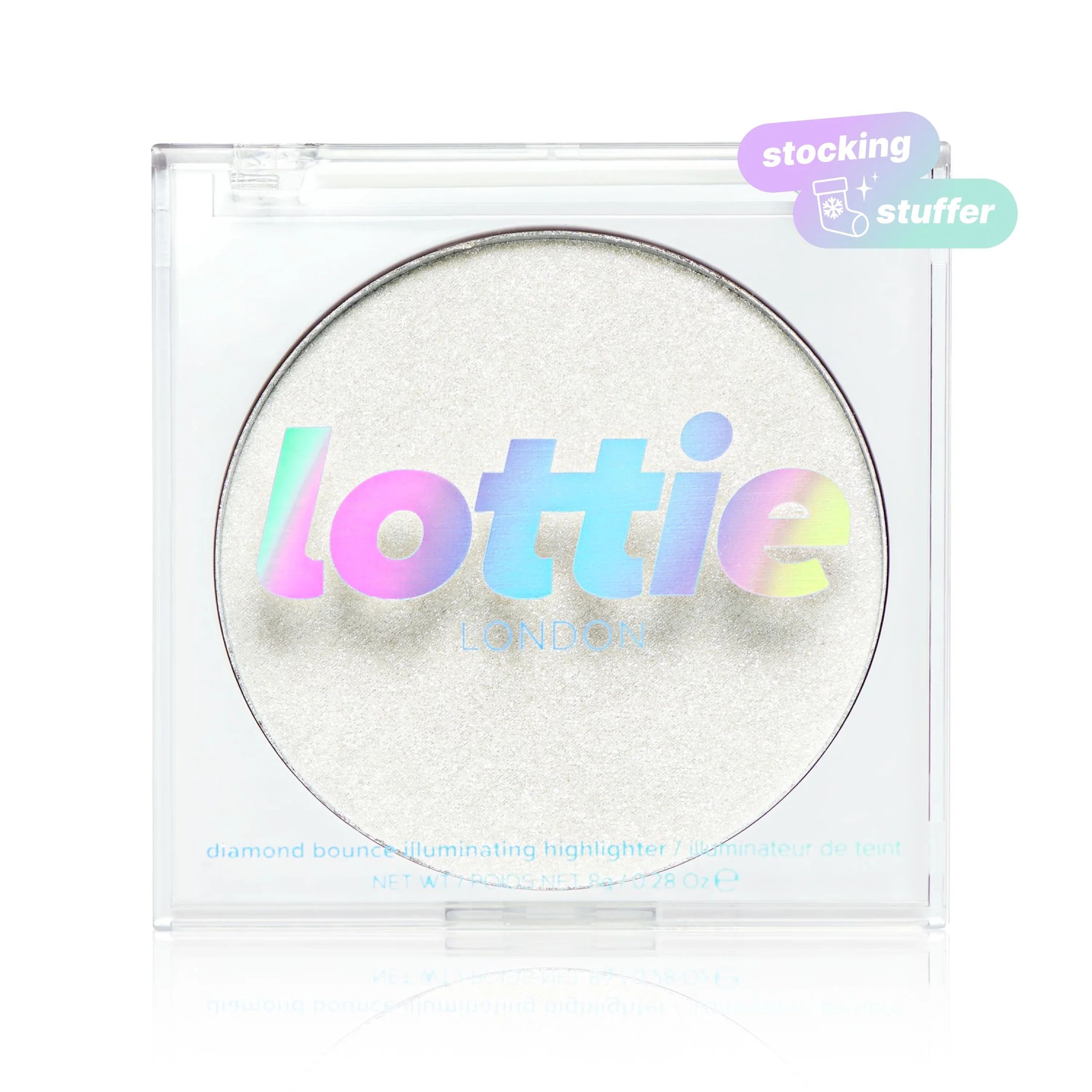 Lottie London Diamond Bounce Highlighter, 100% Vegan, Silver | Walmart (US)