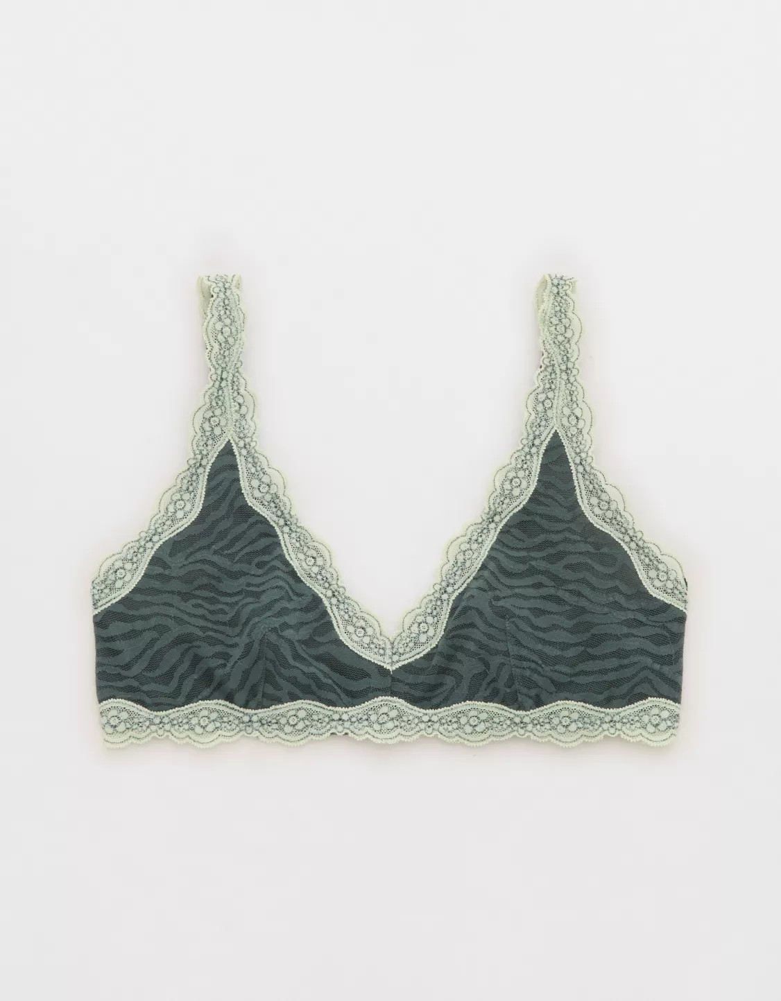 Show Off Zebra Lace Scoop Bralette | Aerie