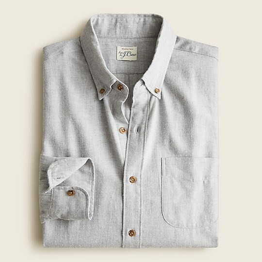 Brushed twill shirt | J. Crew US