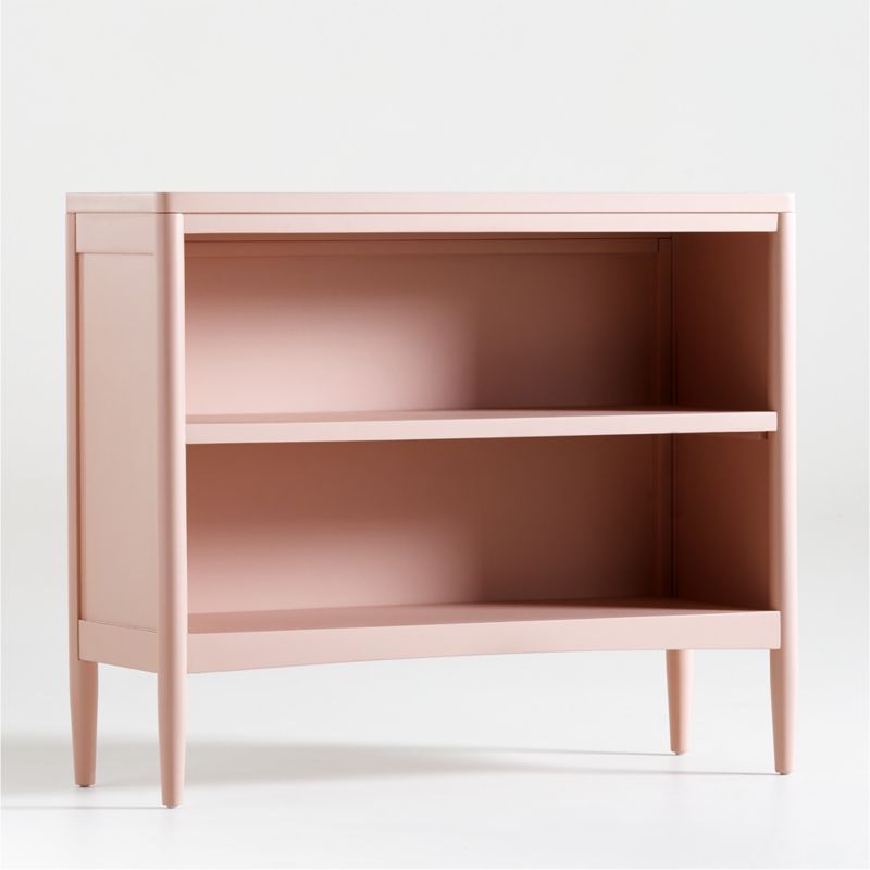 Hampshire Blush Small Bookcase | Crate and Barrel | Crate & Barrel