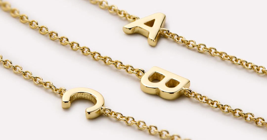 Initial Bracelet - Letter Bracelet | Ana Luisa