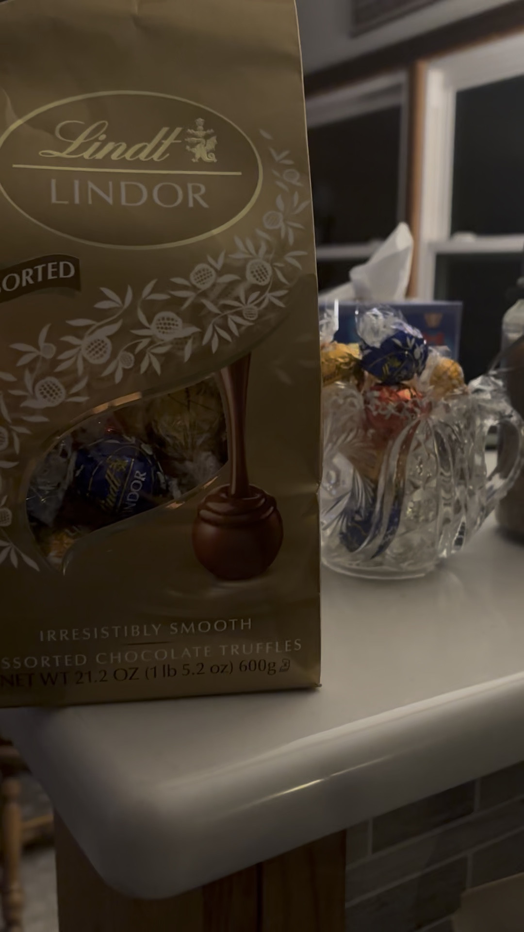 Who doesn't love chocolate? These are my favorite - we grabbed the big back from Costco but you could get them anywhere, I had to share the candy bowl too because I'm obsessed with a cute candy bowl. Which I always have my candy bowls and my cookie jars full because that's important! Love Lindt chocolate especially the truffles!  

 #LTKGiftGuide #LTKHoliday #LTKHome