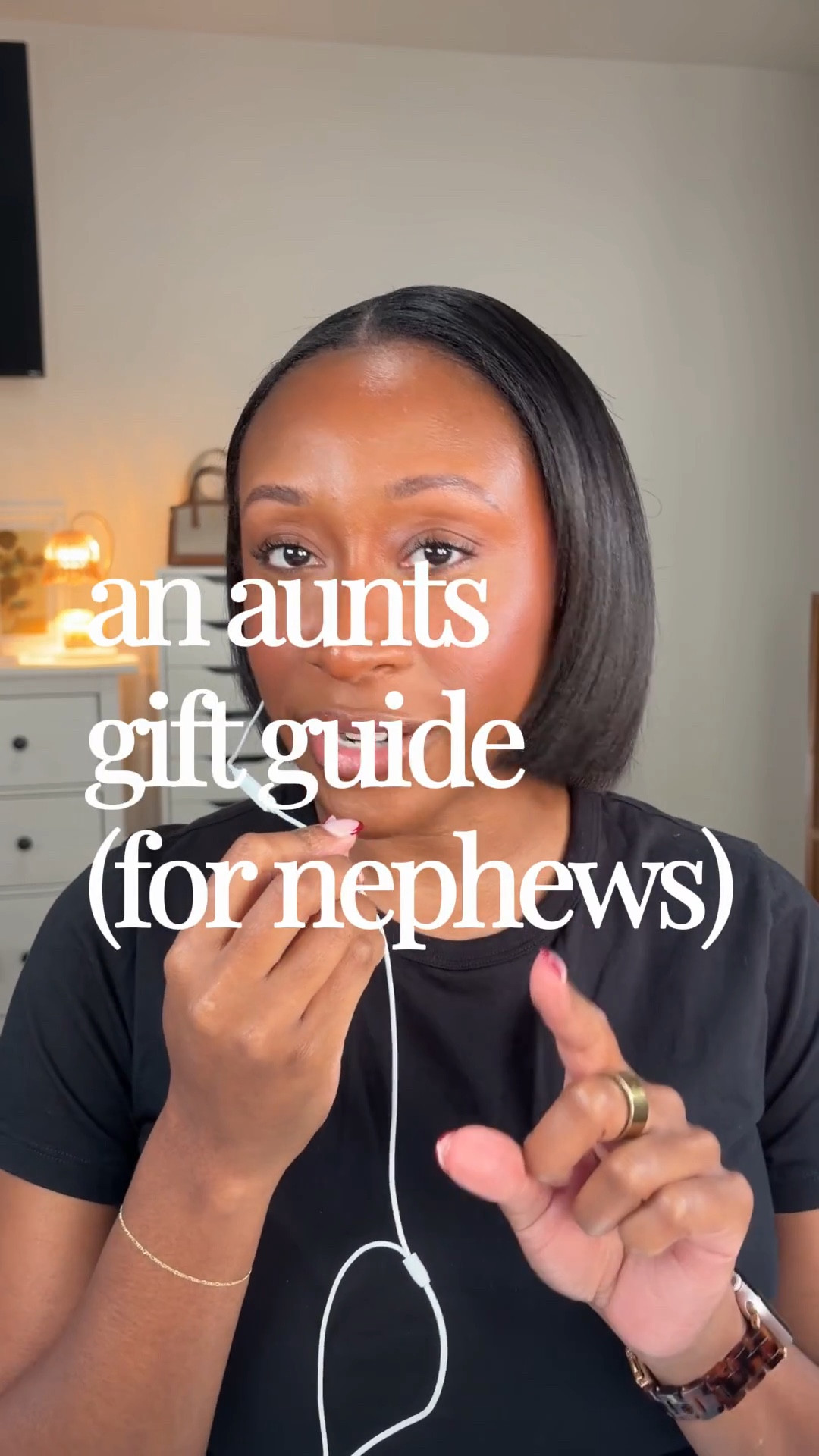 An Aunts gift guide for nephews! Just celebrated 12 years of auntie hood so let me tell you what gifts have kept my nephews happy over the years!

Ideas:
Gold Chain from JAXXON JEWELRY
Nike & Croc Shoes from Nike & Crocs Toys from LEGO & Rubik's Cube
Wearable Blanket Hoodie from Amazon Fashion

(gifts for nephews, gifts for kids, gift guide, Christmas wishlist, holiday gift guide, holiday wishlist, gift ideas)