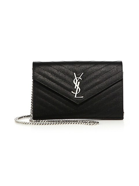 Monogram Matelassé Leather Wallet-On-Chain | Saks Fifth Avenue