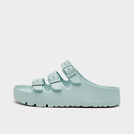 Birkenstock Women's Florida Flex EVA Platform Sandals in Surf Green Size: 41 | Finish Line (US)