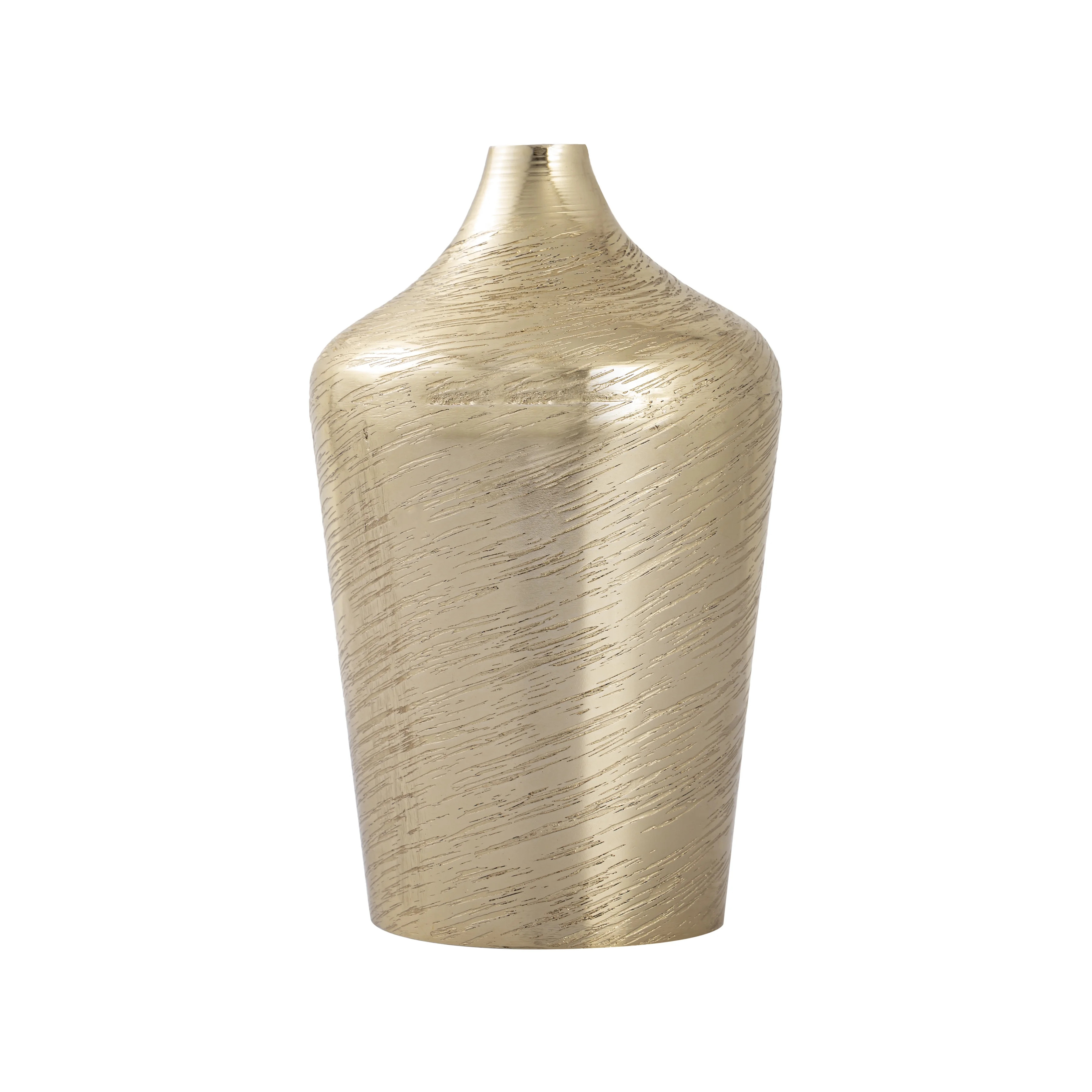 Elk Home Caliza Traditional Medium Vase in Champagne Gold Finish | Walmart (US)