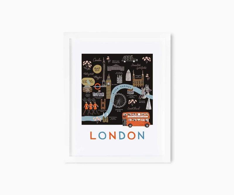 London Map Art Print | Rifle Paper Co.