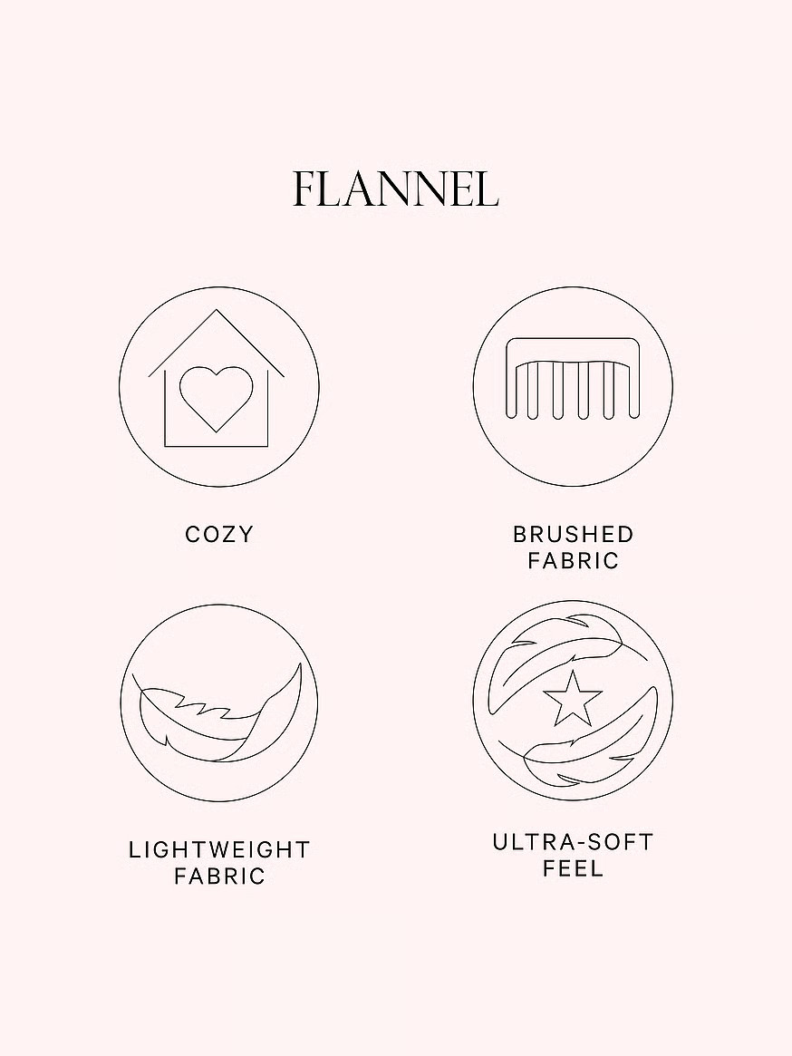 Buy Flannel Long Pajama Set - Order Pajamas Sets online 5000000360 - Victoria's Secret US | Victoria's Secret (US / CA )