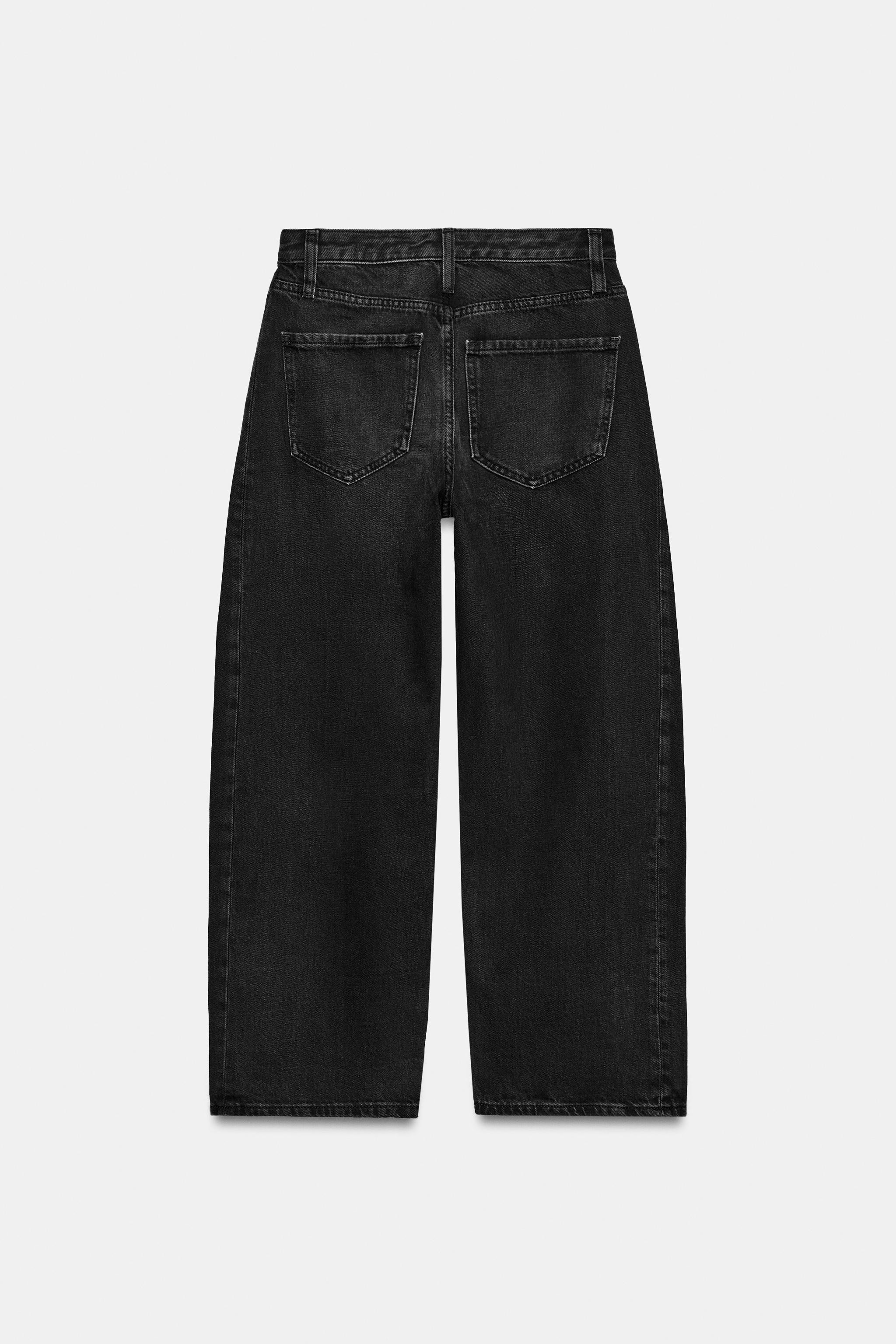 ZW COLLECTION RELAXED JEANS MIT MITTELHOHEM BUND | Zara DE