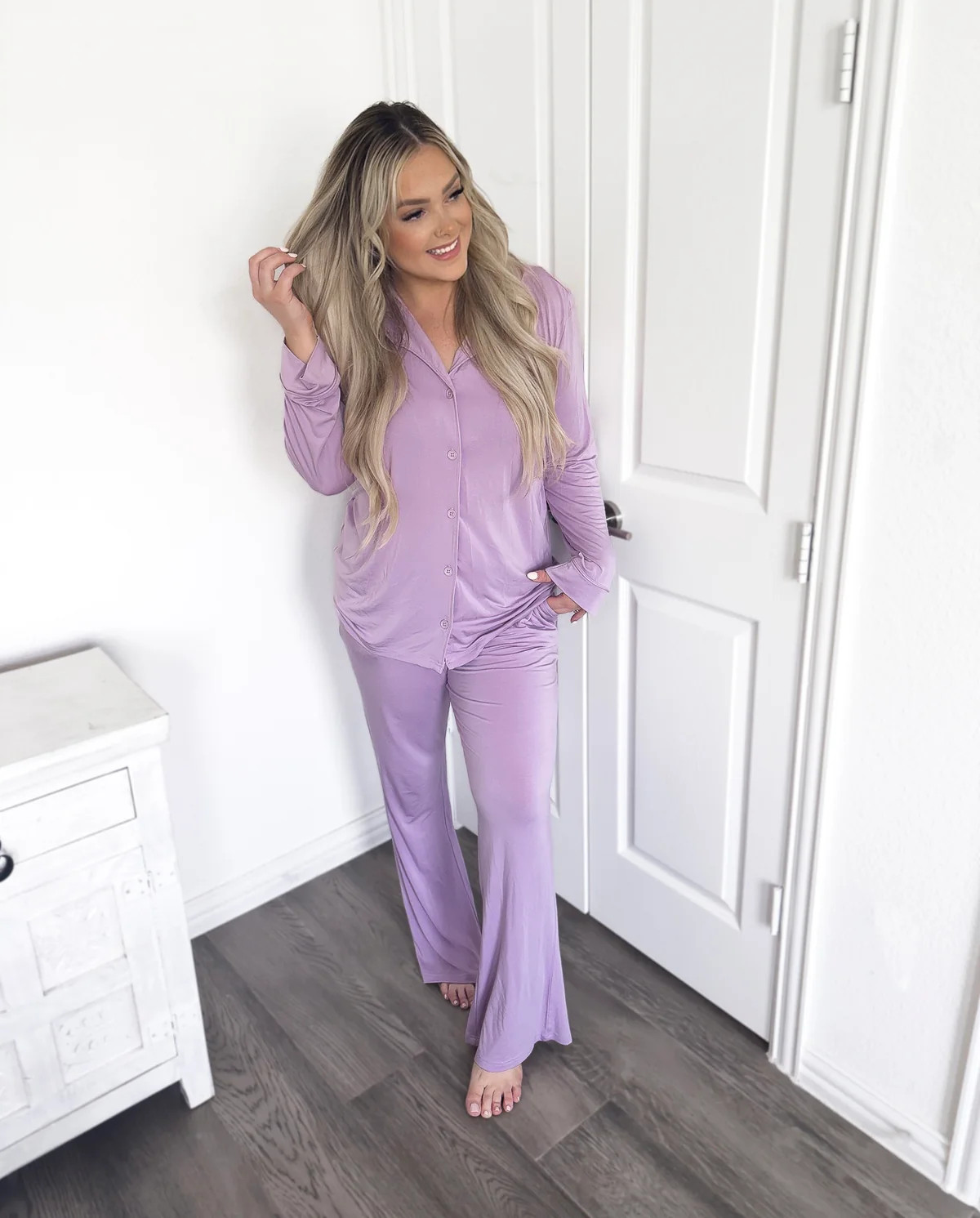 LAVENDER DREAMZzz WOMEN’S RELAXED FLARE DREAM SET | Dream Big Little Co.