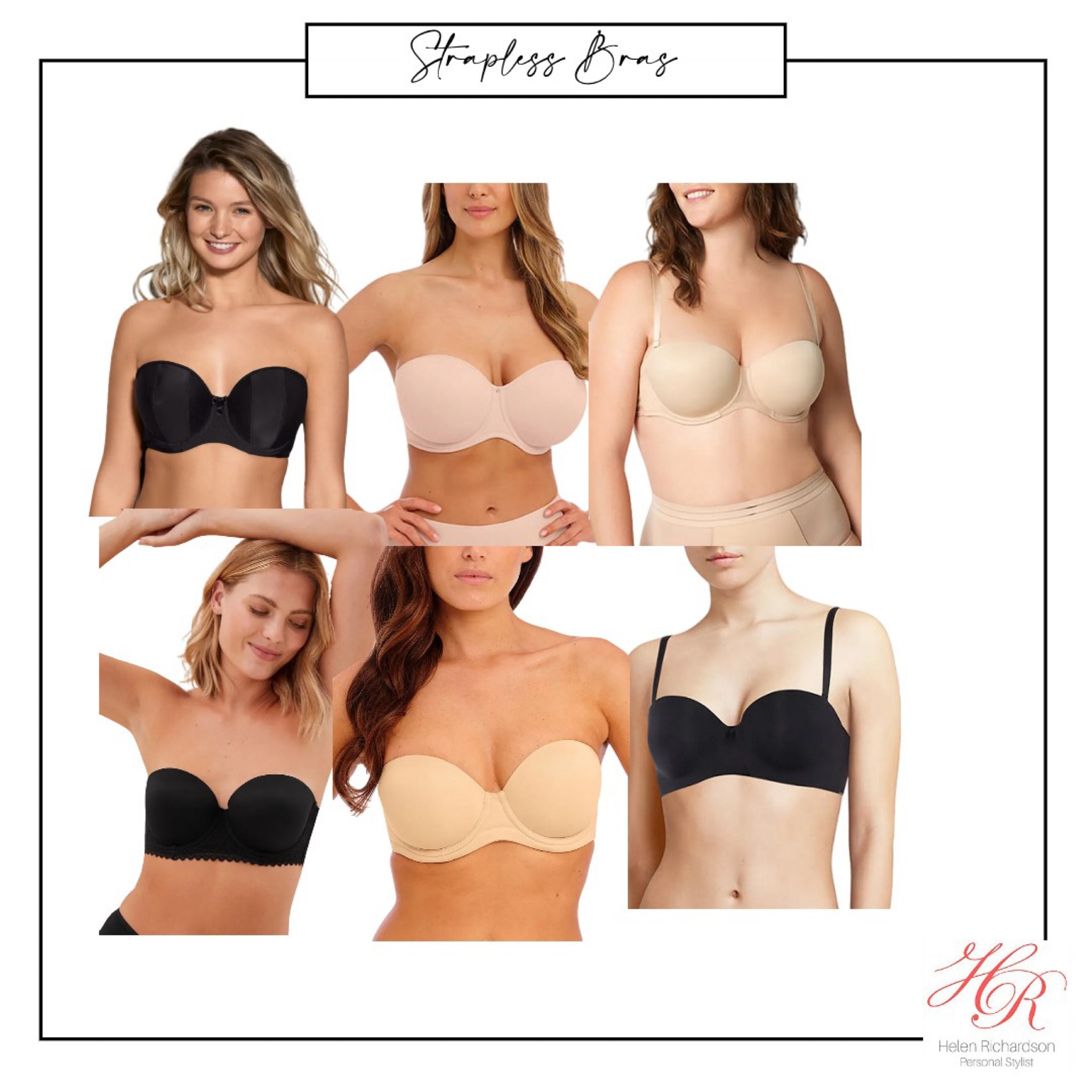 Strapless bras that support are comfortable and allow you to wear that shoulder-less dress or top! Neutrals to stop anything showing through ♥️

#LTKcurves #LTKeurope #LTKFind