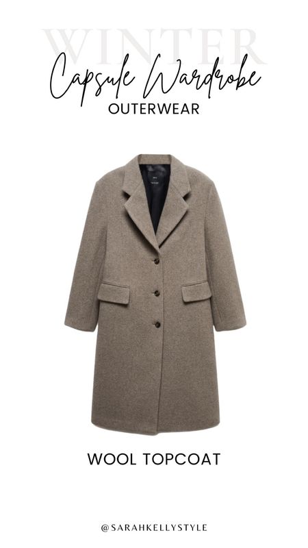 Winter capsule wardrobe, wool topcoat, Sarah Kelly style 

#LTKHoliday #LTKstyletip #LTKSeasonal
