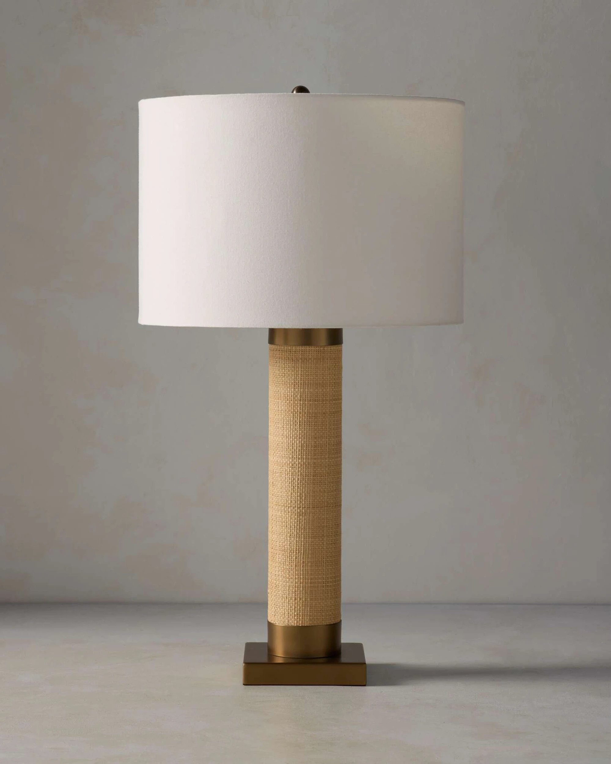 Iyla Raffia Table Lamp | Joon Loloi | Joon Loloi