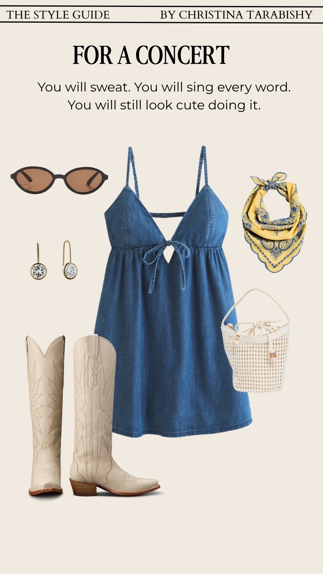 Concert outfit that’s cute enough for photos and practical enough to actually survive the night.

concert outfit, summer concert look, what to wear to a concert, festival outfit, country concert style, cute concert dress, music festival fashion

#LTKSaleAlert #LTKootd #LTKOver40