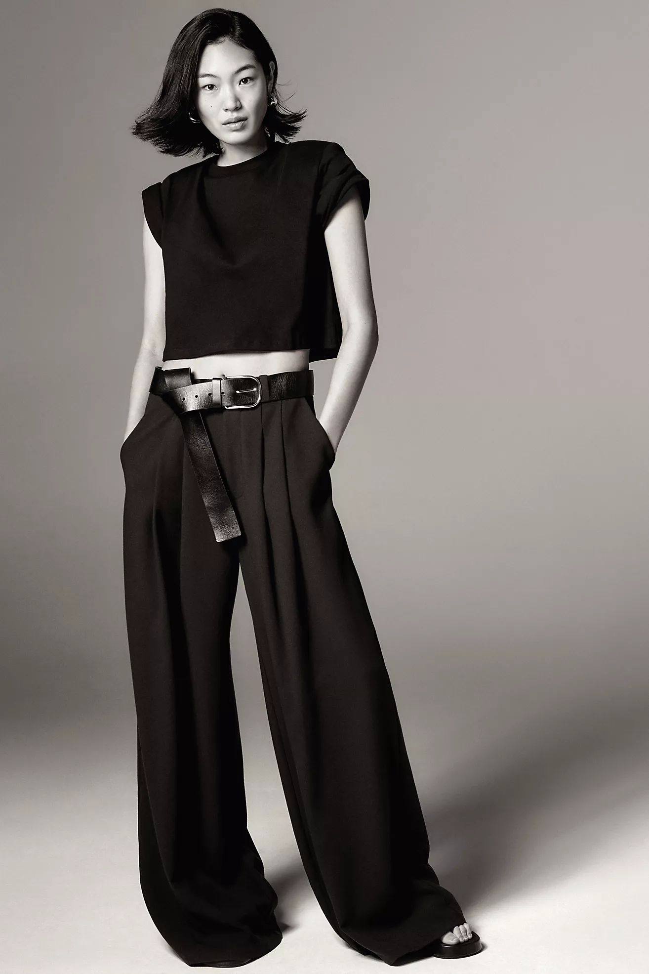 The Avery Pleated Wide-Leg Trousers | Anthropologie (US)