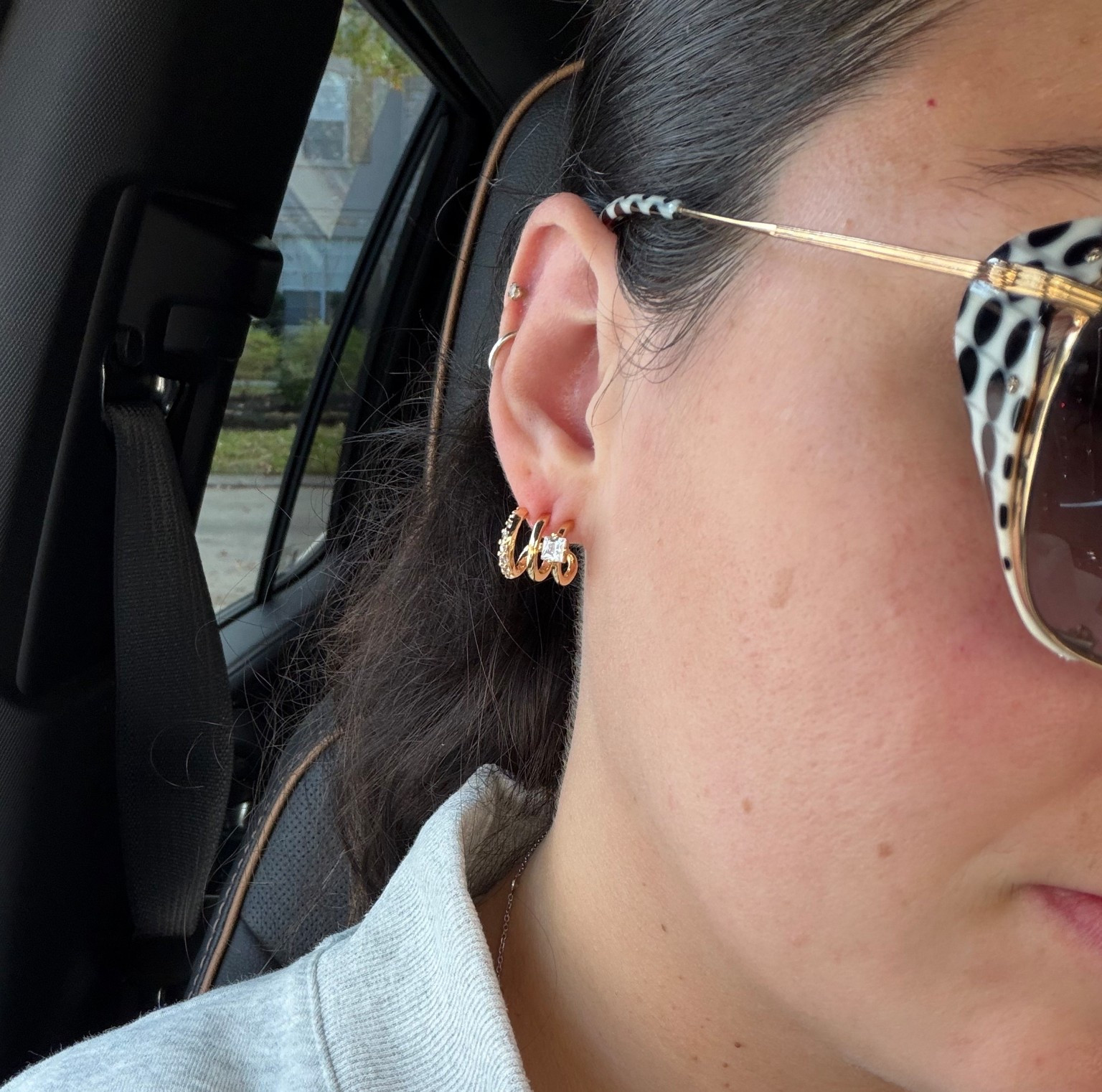 Love these earrings! One earring looks like 3! 

#LTKootd #LTKValentine