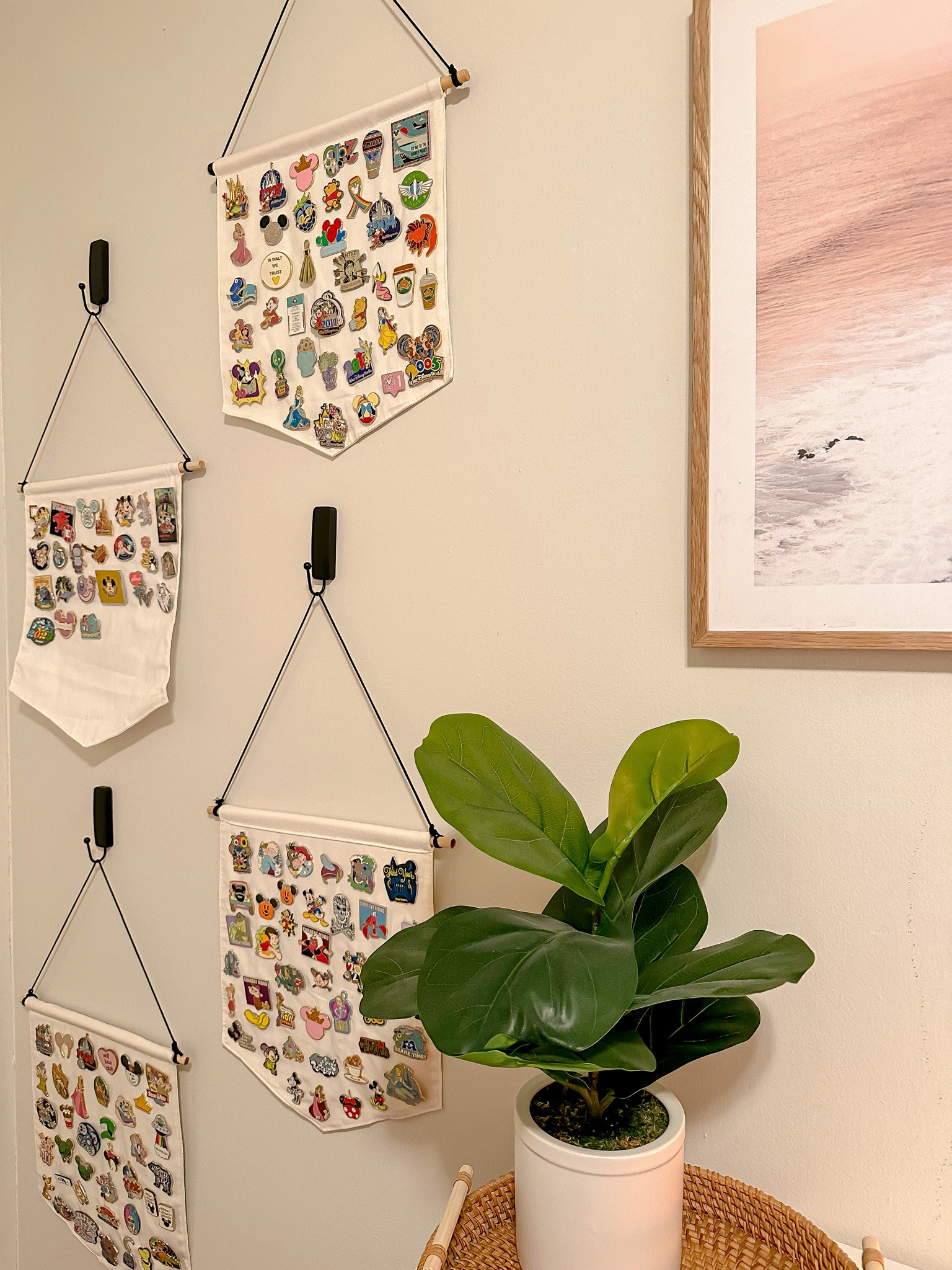 The banners I use to display my pins :-)