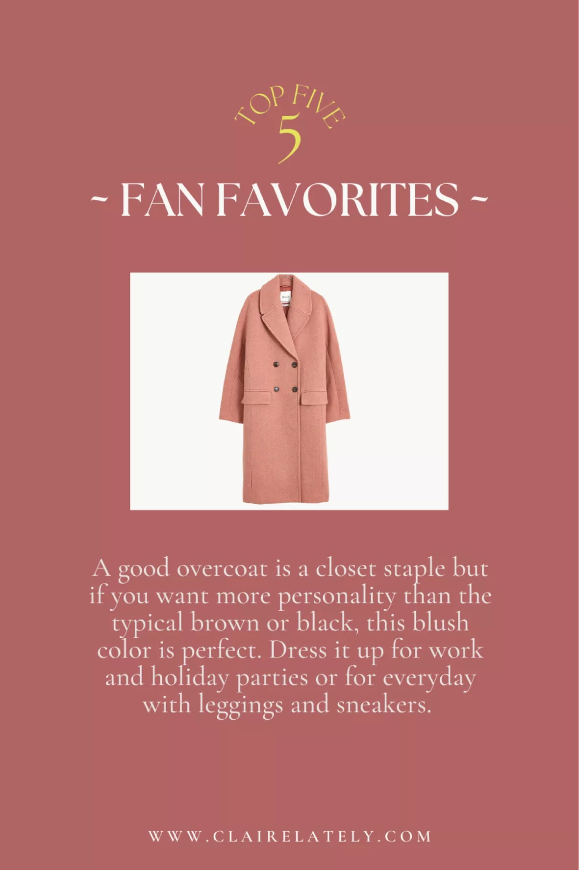 The Gianna Coat in Insuluxe Fabric curated on LTK