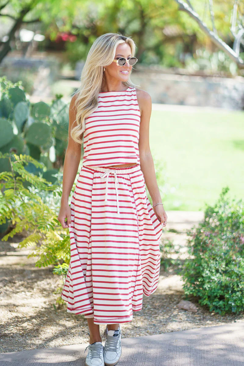 Ivy Stripe Top | Izzy and Ivy Boutique