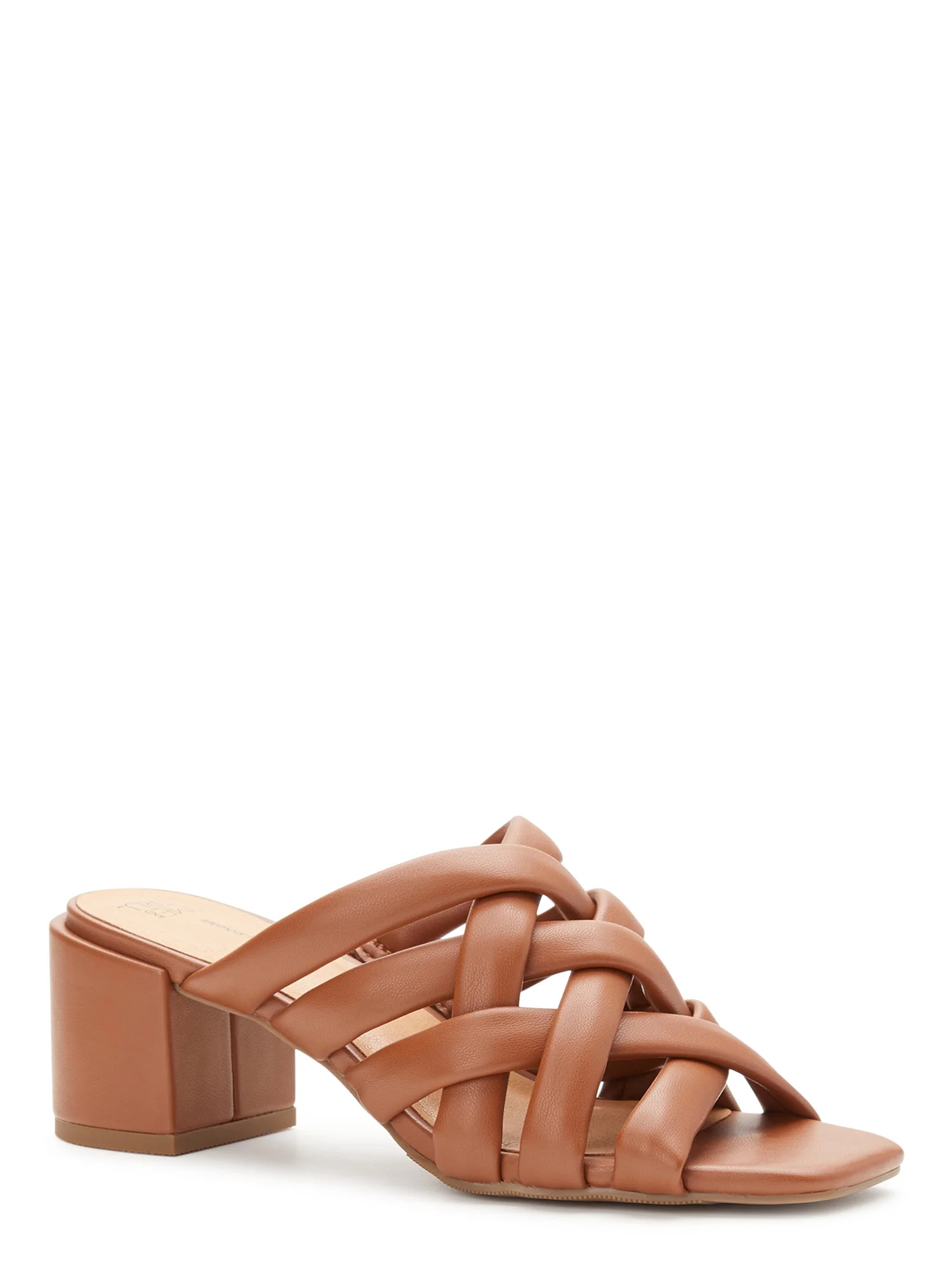 Time and Tru Women's City Woven Sandals - Walmart.com | Walmart (US)