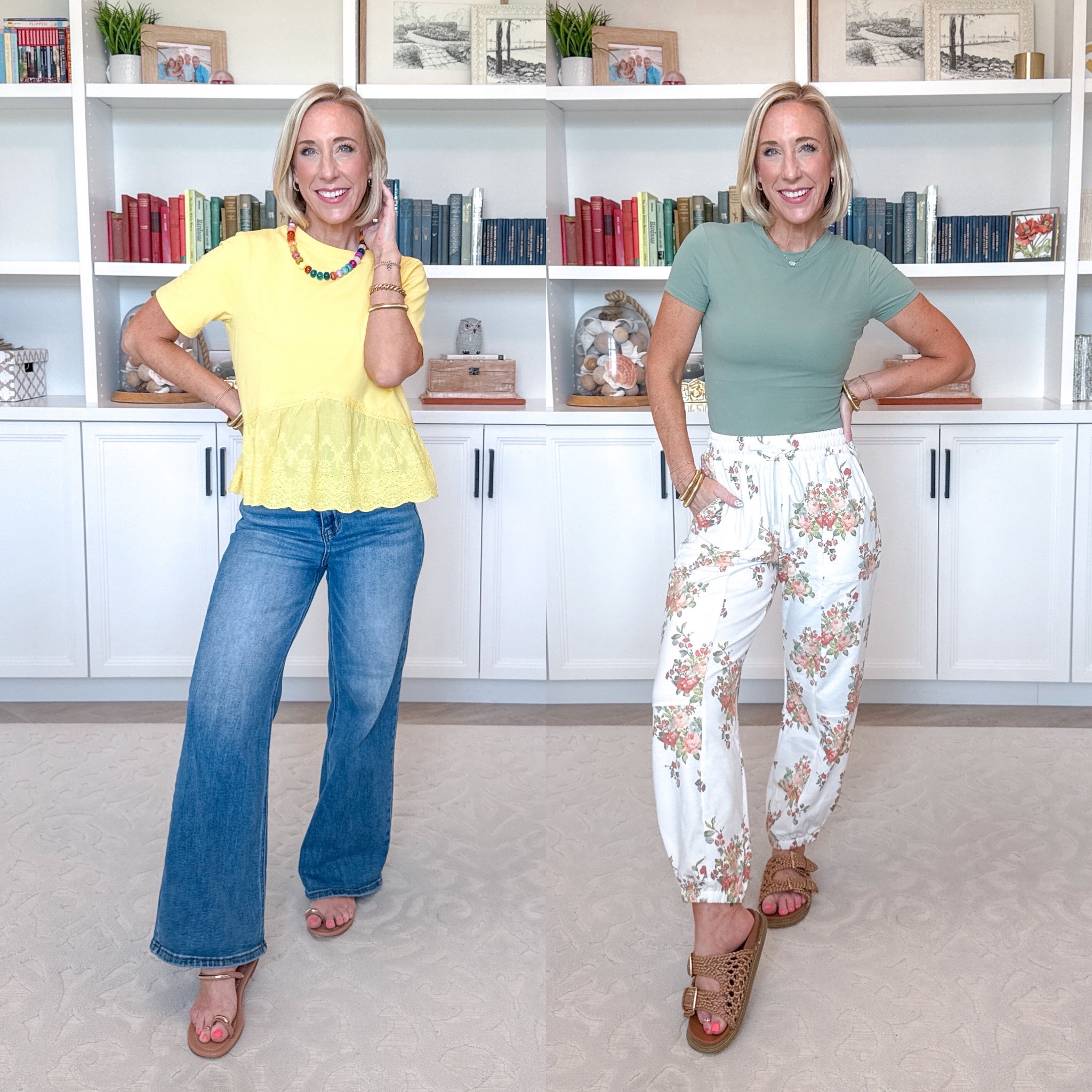 Amazon - fun new unboxing. * Wide Leg Jeans - size 25. Cropped Lace Panel T Shirt - size small. 8 colors. Floral Barrel Sweatpants - size XS. 16 colors. * Crew Neck Short Sleeve T-shirt - size small. 15 colors.

 

#LTKSeasonal #LTKSaleAlert #LTKOver40