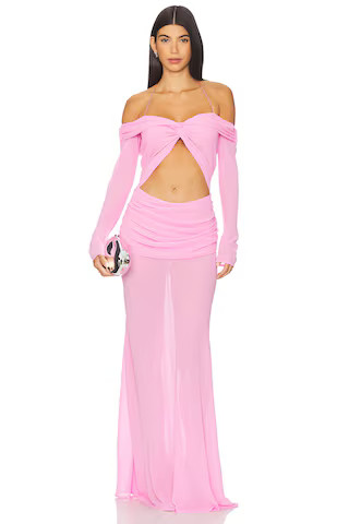 Emily Gown in Candy Pink | Revolve Clothing (Global)