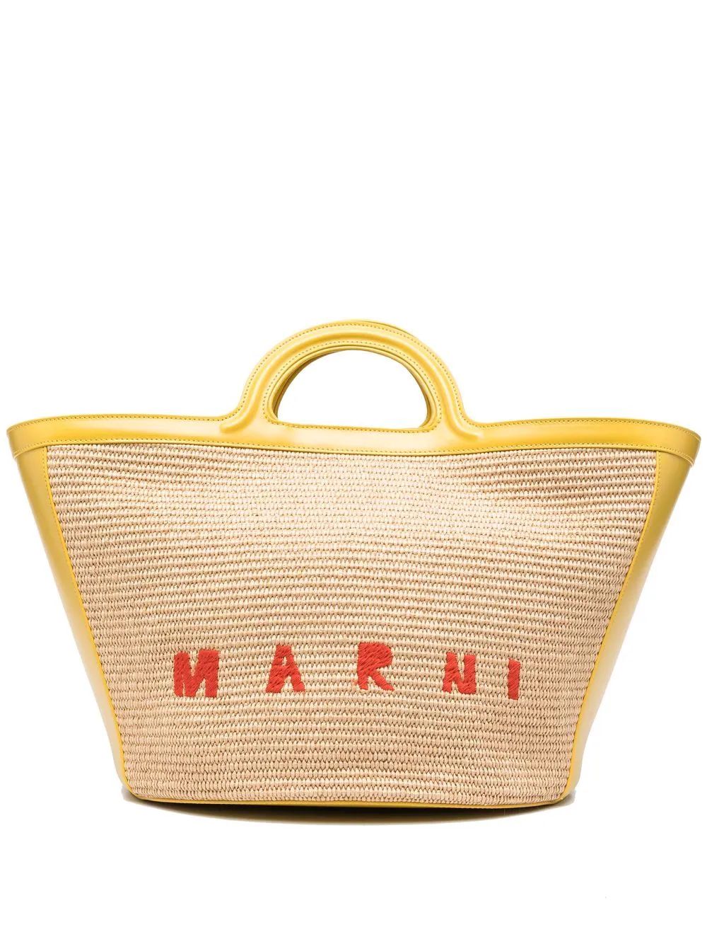 Marni logo-print Tote Bag - Farfetch | Farfetch Global