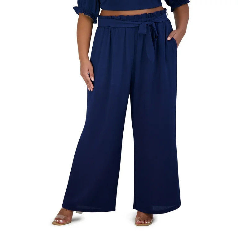 BCBG Paris Women's Wide Leg Pant | Walmart (US)