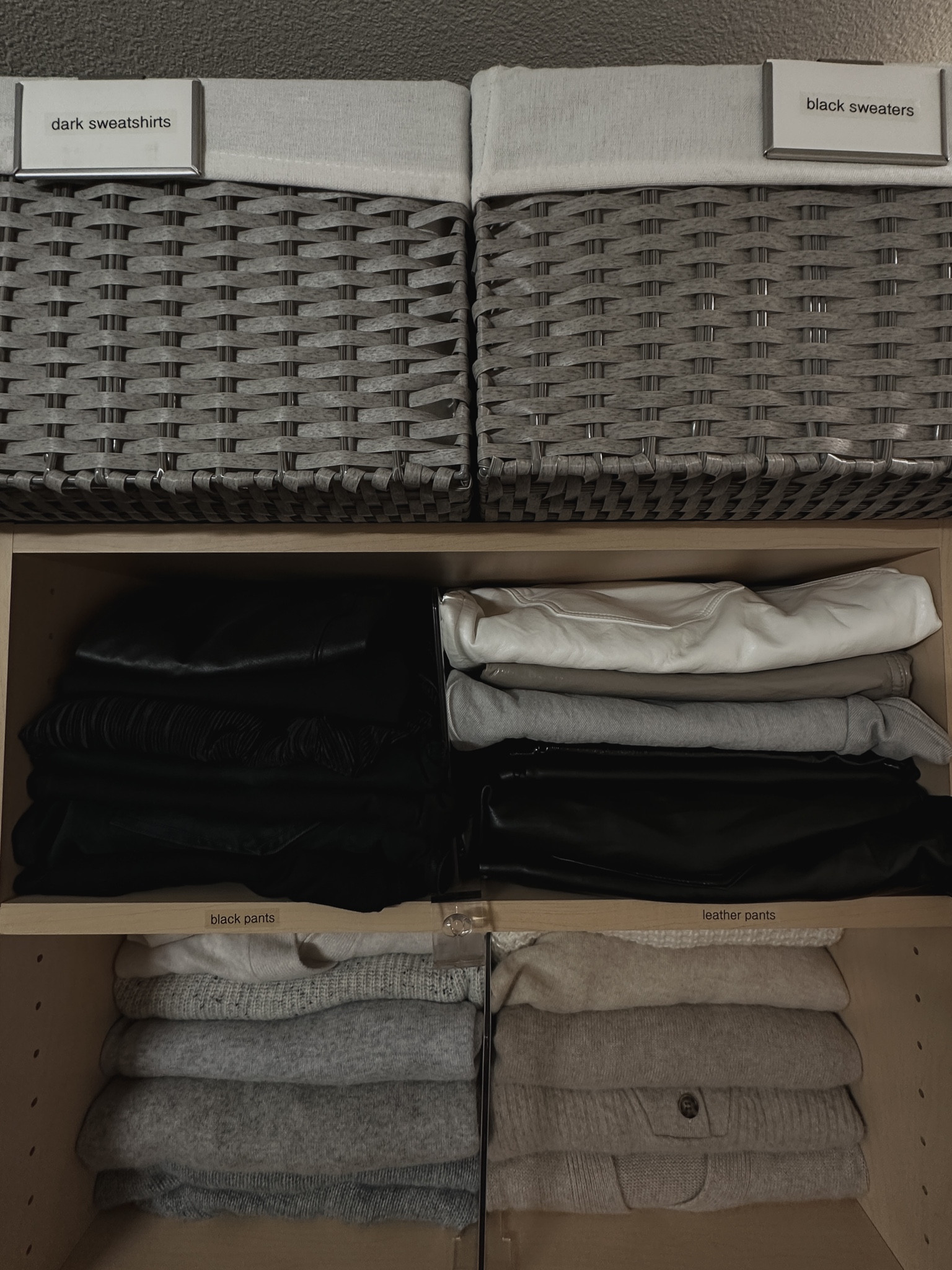 Closet organization making me so happy 🫶🏼

#LTKhome #LTKfindsunder100 #LTKSeasonal