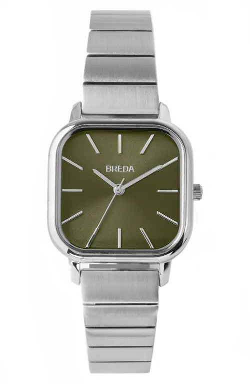 BREDA Esther Bracelet Watch, 26mm in Silver/18K Gold-Plated at Nordstrom | Nordstrom