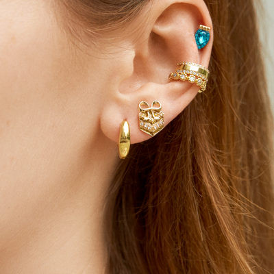 Annalise 18K Gold Earrings - 18K Gold | BaubleBar