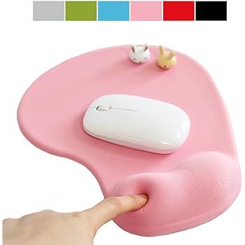 Office Mousepad with Gel Wrist Support - Ergonomic Gaming Desktop Mouse Pad Wrist Rest - Design G... | Amazon (US)