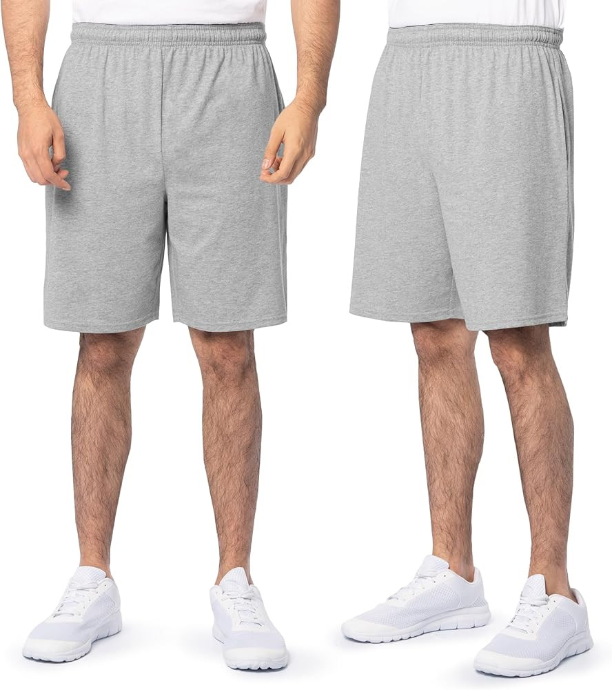 Fruit of the Loom Men's Eversoft Cotton Shorts with Pockets (S-4XL) | Amazon (US)