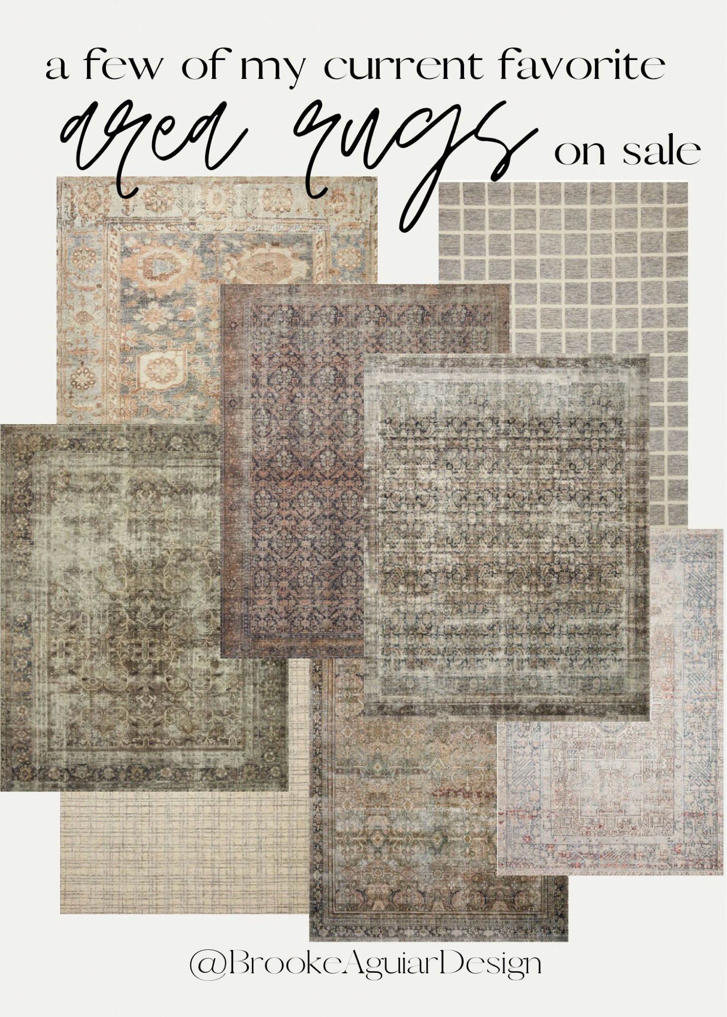 Some of my current favorite area rugs that are on sale right now! 

Loloi, Chris loves Julia, Amber interiors, Cloudpile, washable, amazon, wayfair, walmart

#LTKsalealert #LTKhome #LTKstyletip