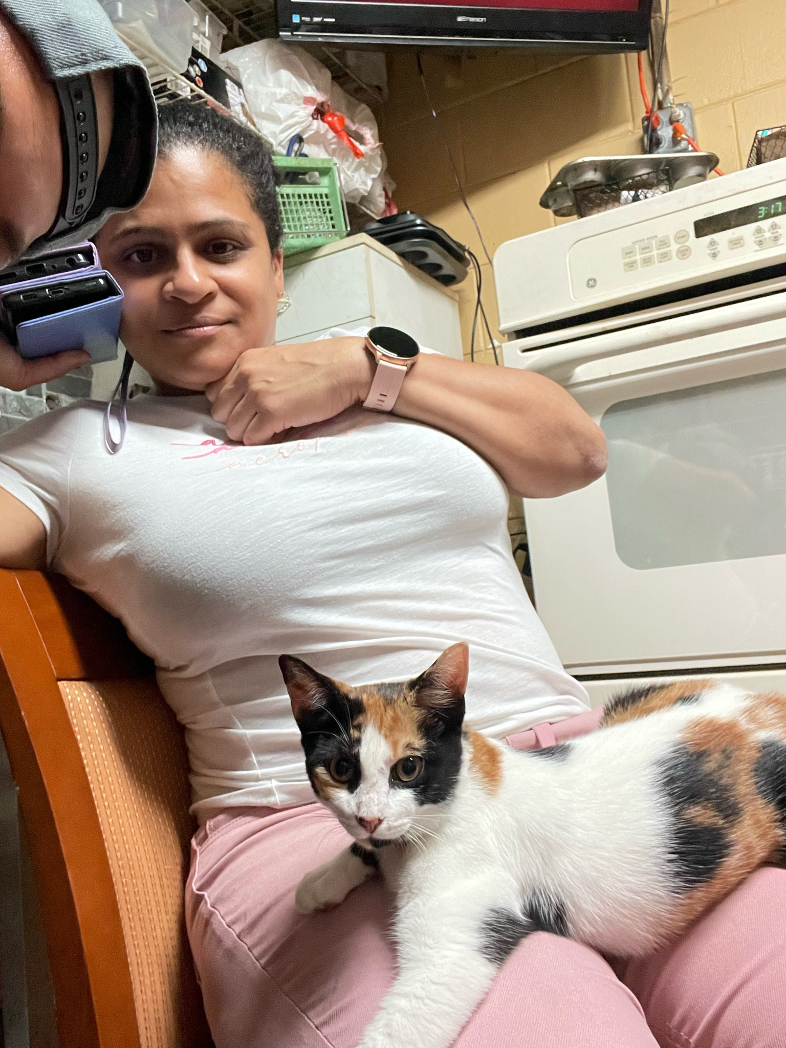 When you not a cat fan but you are theirs 