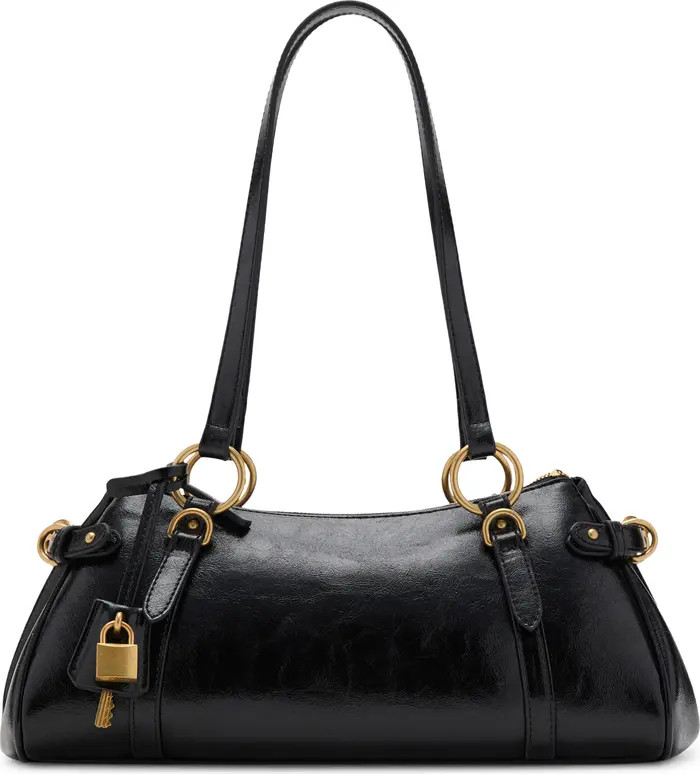MANGO Faux Leather Bowling Shoulder Bag | Nordstrom | Nordstrom
