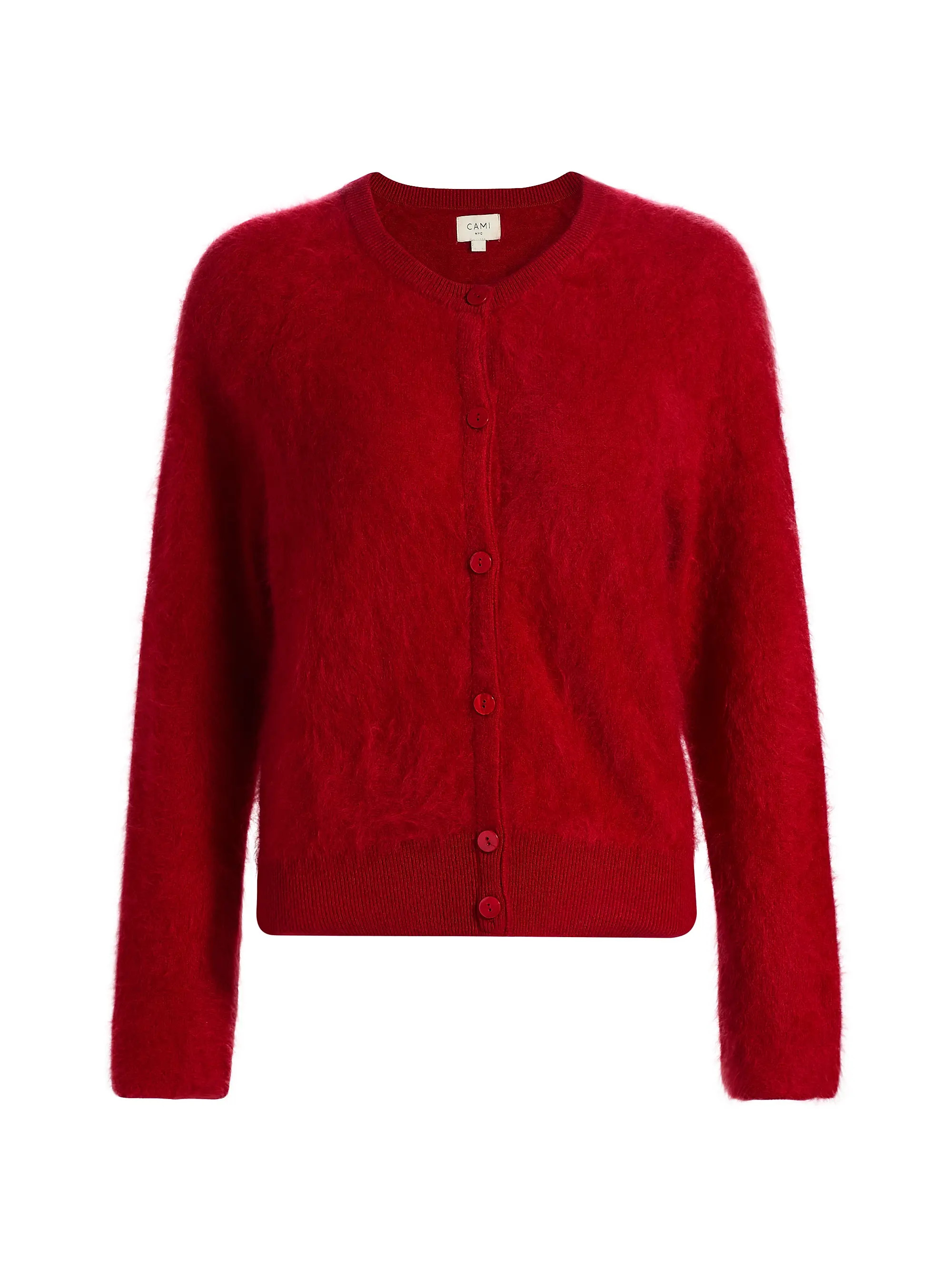 Dorian Cashmere Crewneck Cardigan | Saks Fifth Avenue