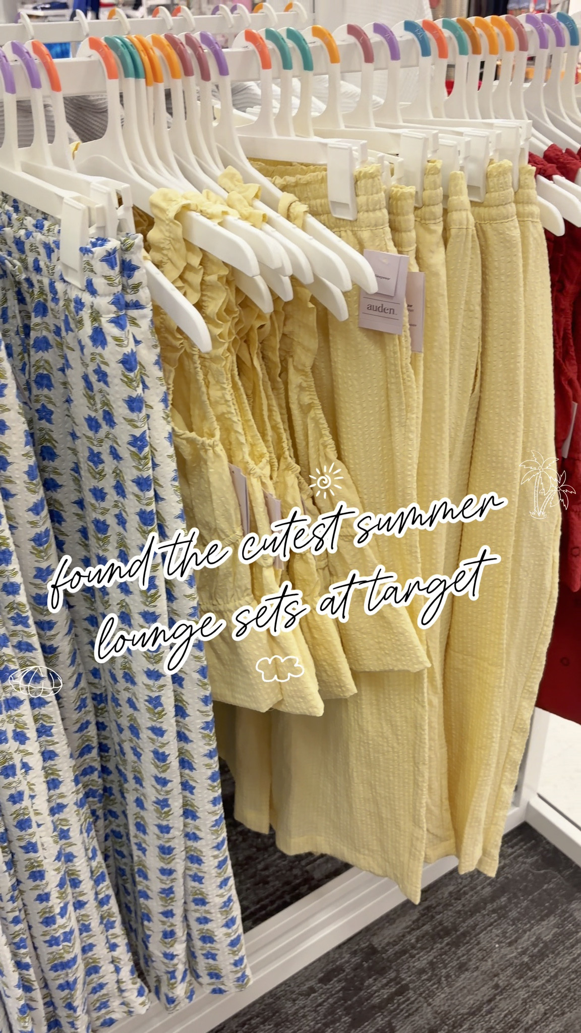 Cute summer pajama sets from Target that look way more expensive than they are ☀️ I love a matching set, especially for Summer! Shop below! #target #pajamas #summer #lounge #pjs 

#LTKgrwm #LTKSeasonal #LTKmorningroutine