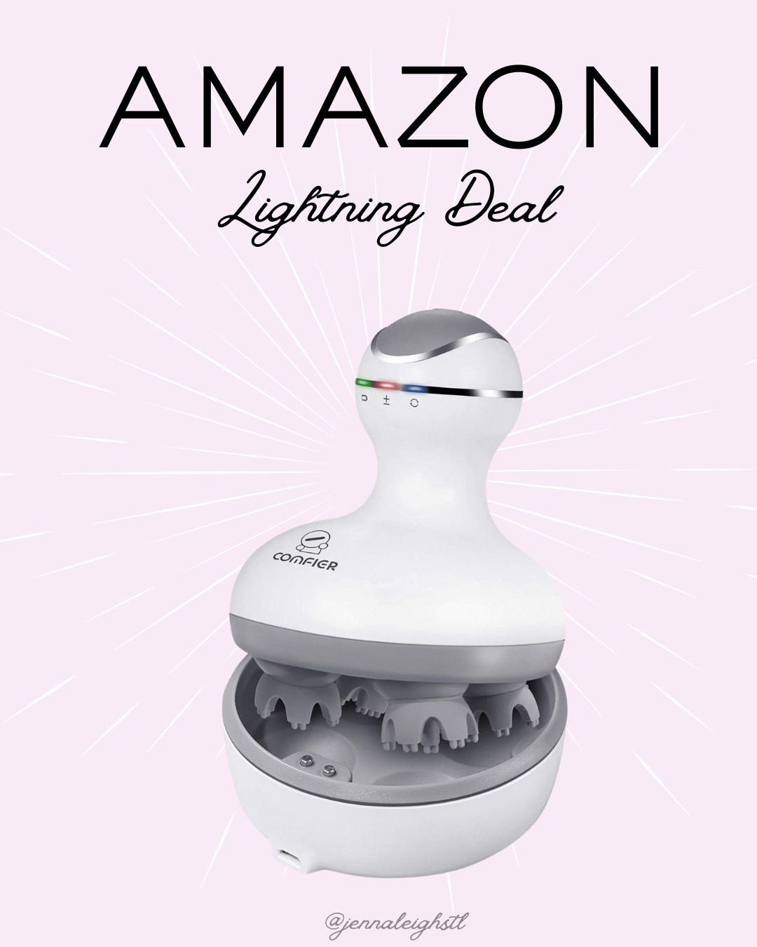 This COMFIER electric cordless scalp massager is on an Amazon lightning deal and selling quickly. 

 #LTKselfcare #LTKSaleAlert #LTKBeauty