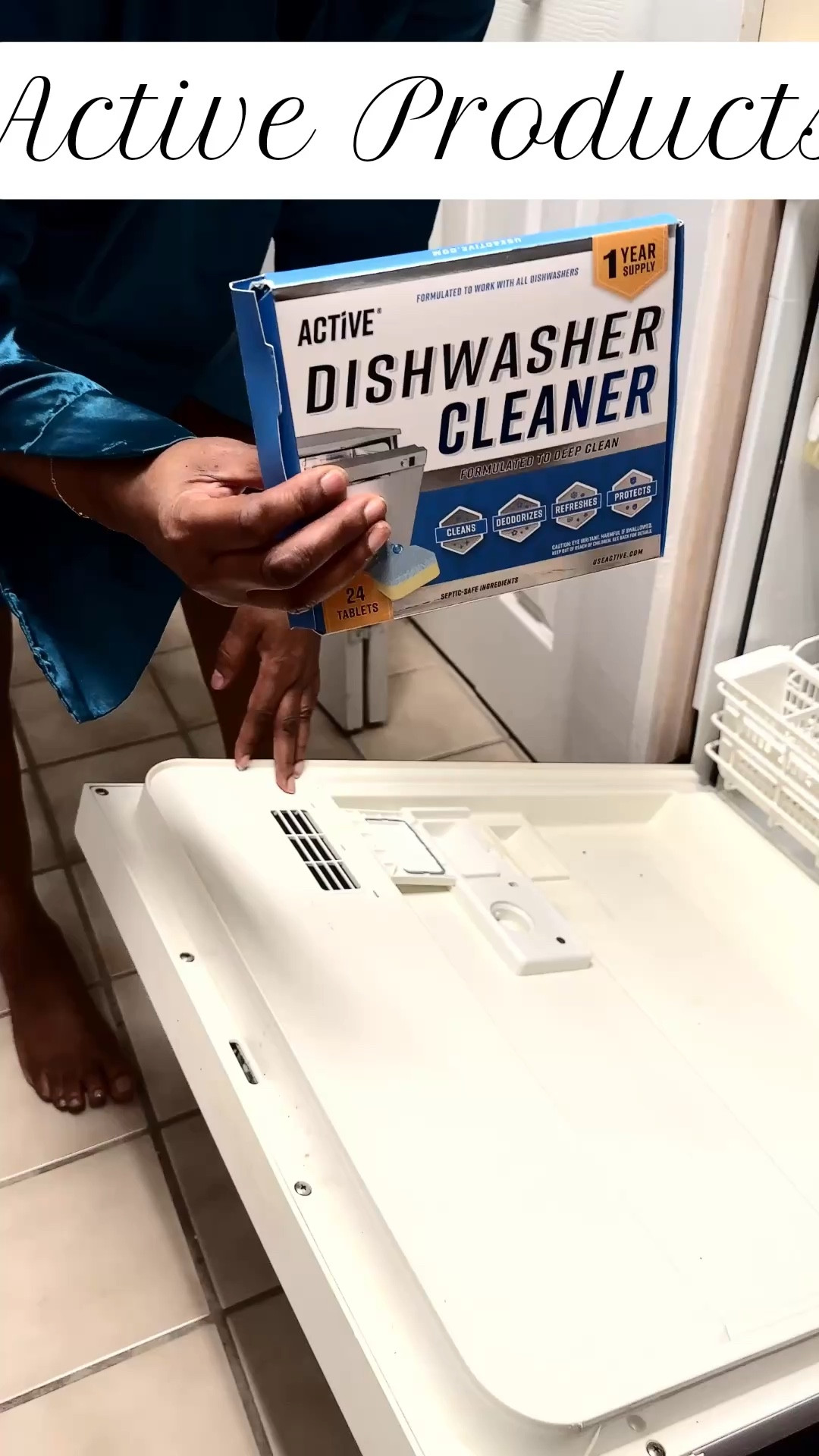 Give your dishwasher the deep clean it deserves! ✨
If you’ve noticed a funky smell or cloudy glasses, it’s time to try Active Dishwasher Cleaner from Amazon. It cuts through lime scale and grease buildup that you can't see, leaving everything sparkling and smelling fresh. 🧼✨
Why I love it:
• Deep Cleans: Reaches the pump, filter, and spray arms.
• Easy to Use: Just drop a tablet in and run a cycle.
• Bulk Value: One bag lasts for months!
Stop washing your dishes in a dirty machine. Grab a pack at the link in my bio! 🛒👇
#KitchenHacks #CleanHome #ActiveCleaner #AmazonFinds #DishwasherDeepClean #HomeMaintenance

#LTKHome #LTKdayinmylife #LTKSeasonal