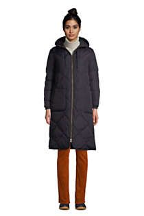 Women's Insulated Quilted Thermoplume Long Coat | Lands' End (US)