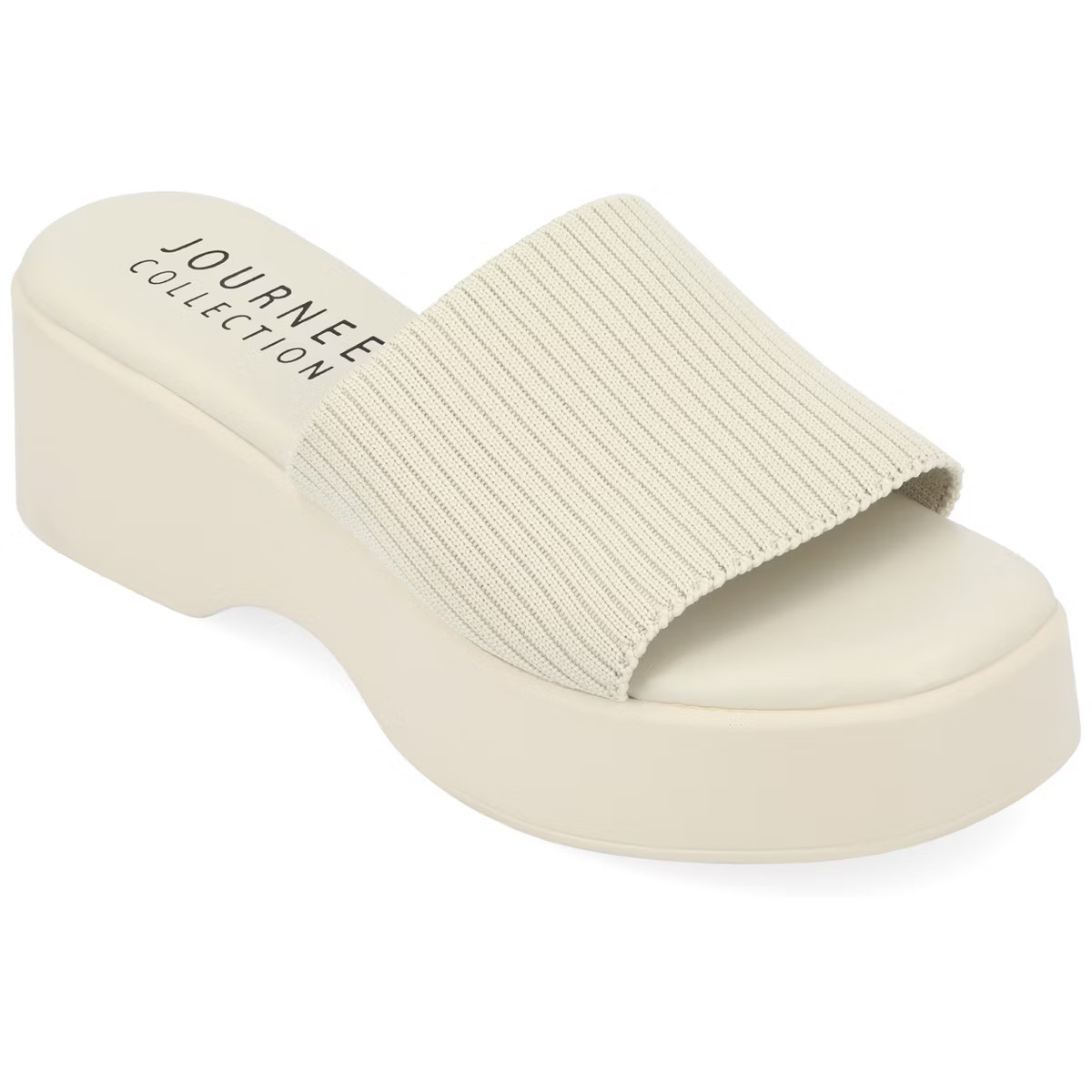 Journee Collection Womens Emani Tru Comfort Foam Platform Slip On Sandal | Target