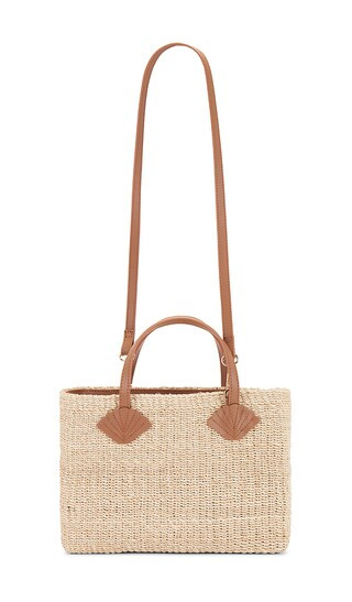 The St. Tropz Mini Tote in Natural | Revolve Clothing (Global)