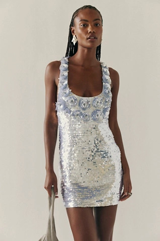 Retrofete Joanne Embroidered Dress | Free People (Global - UK&FR Excluded)